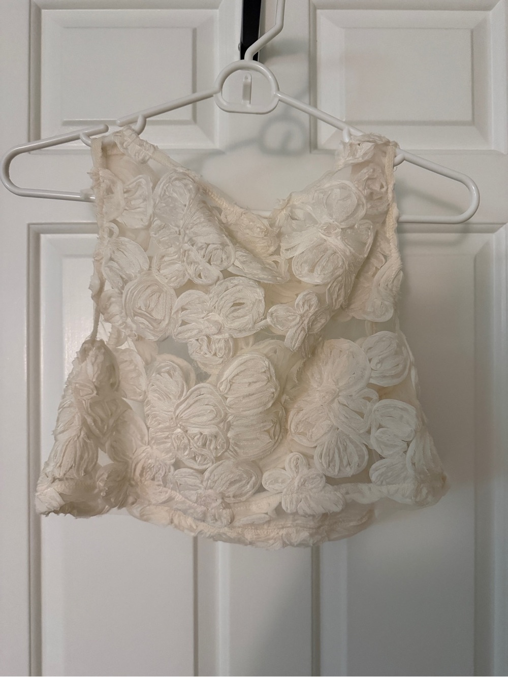 NWT Peppermayo Ivory Fiorella Floret Set (US 4) - Picture 5 of 10